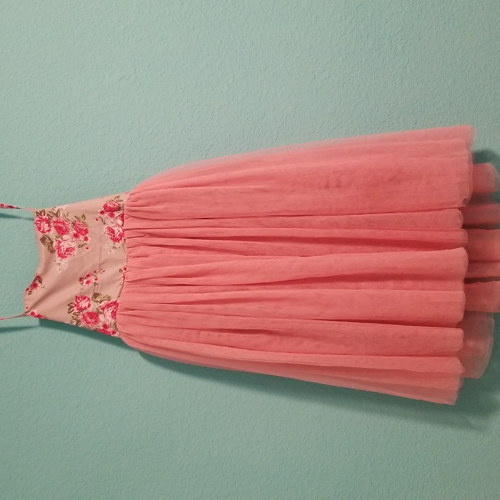Girls Floral Rose Dress